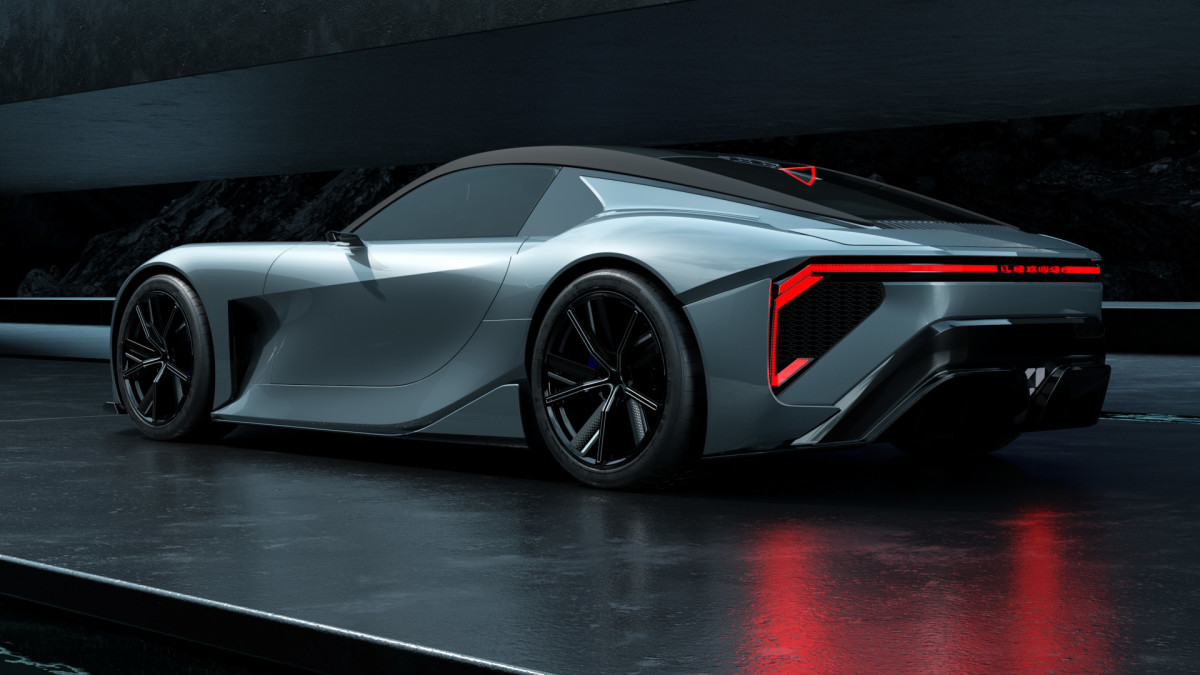 Lexus revela um estilo inspirado em LFA para seu carro esportivo de próxima geração