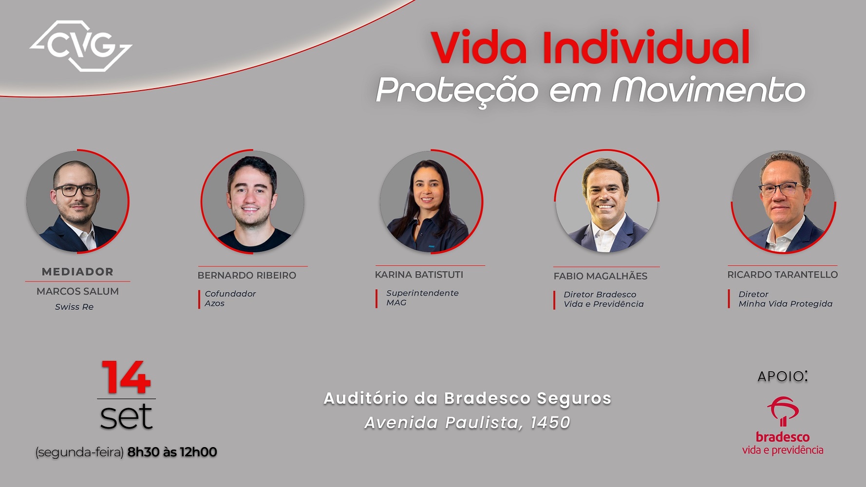 Café CVG-SP discutirá evolução e tendências do seguro de vida individual